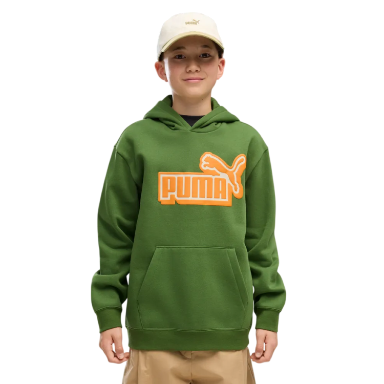 Sudaderas Puma ESS LOGO LAB Relaxed Hoodie FL B "Earthy Green"