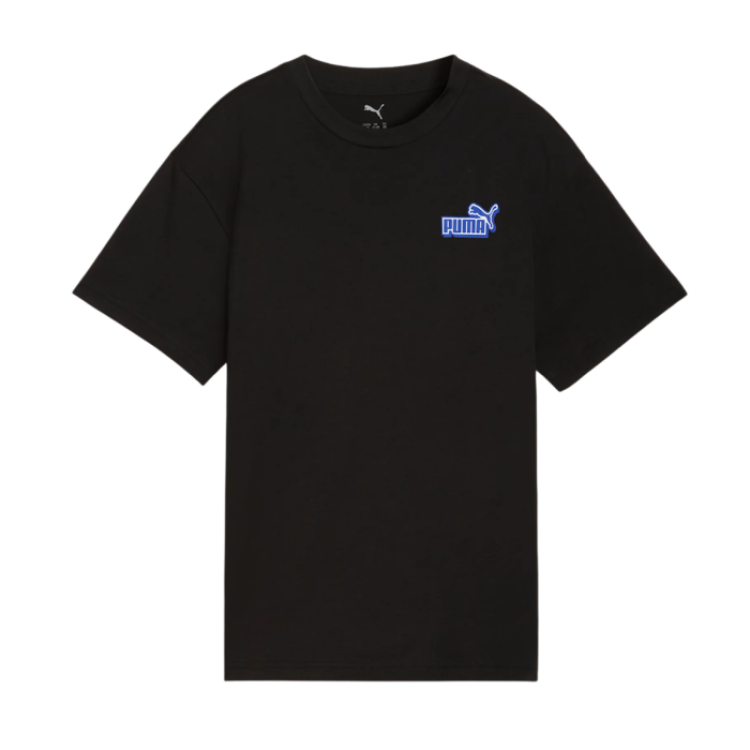 Camiseta Niño Puma ESS LOGO LAB Relaxed  "Black"