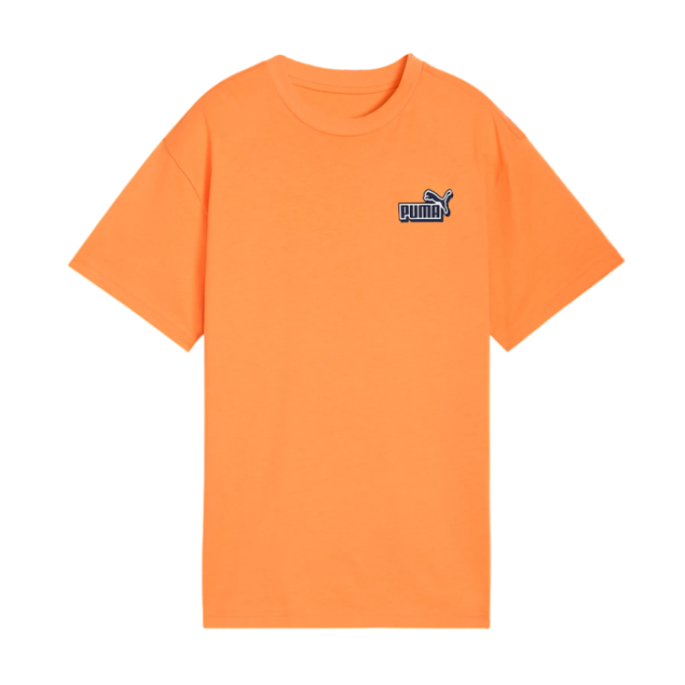 Camiseta Niño Puma ESS LOGO LAB Relaxed  "Melon Glow"