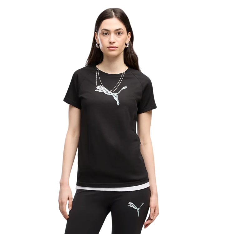 Camiseta Puma ESS LOGO LAB  "Black"