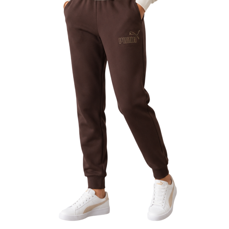 Pantalón Puma ESS+ RHINESTONE FZ FL​ "Chocolate Fondue"