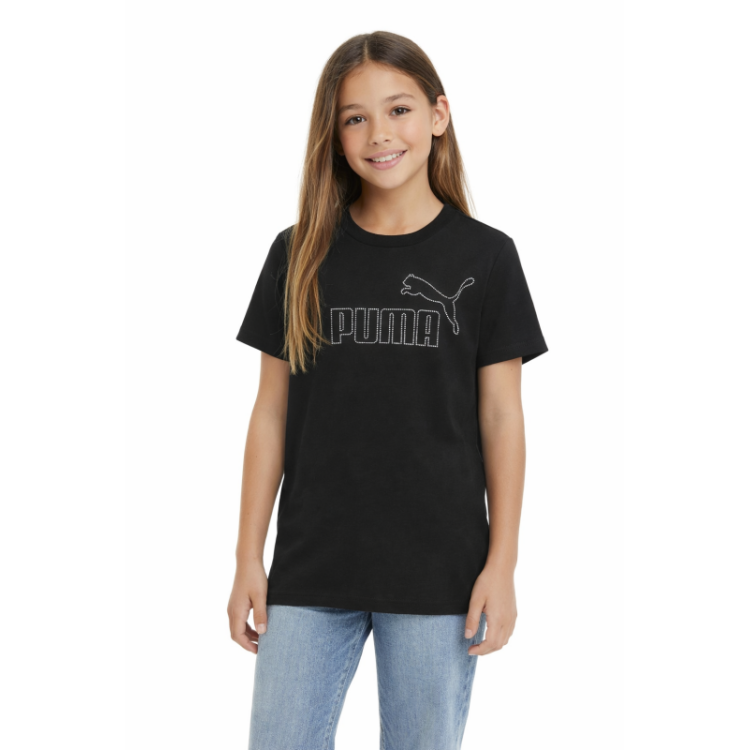 Camiseta Puma ESS Rhinestone G "Black"