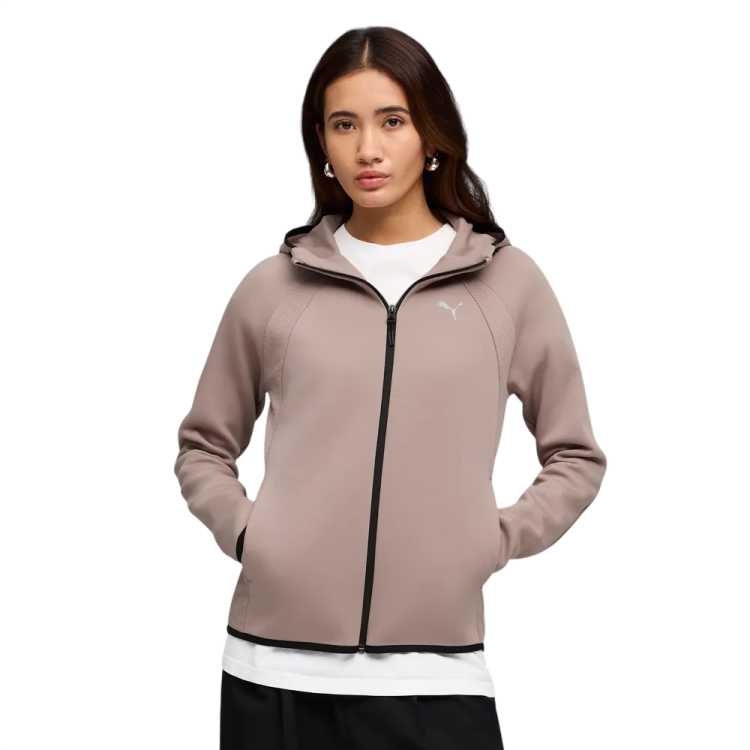Sudadera Puma EVOSTRIPE Full-Zip DK "SandStone"