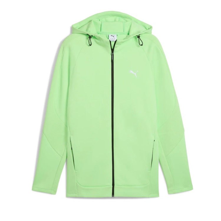 Añadir a la cesta Puma EVOSTRIPE Full-Zip Hoodie DK "Spring Fern" Puma EVOSTRIPE Full-Zip Hoodie DK "Spring Fern"