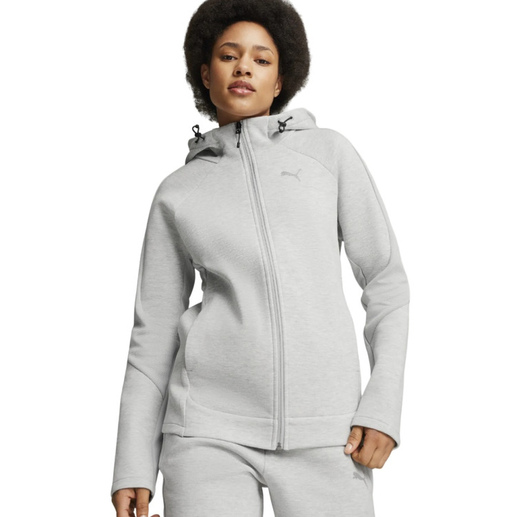 Añadir a la cesta Puma EVOSTRIPE Full-Zip Hoodie  "Light Gray Heather" Puma EVOSTRIPE Full-Zip Hoodie  "Light Gray Heather"