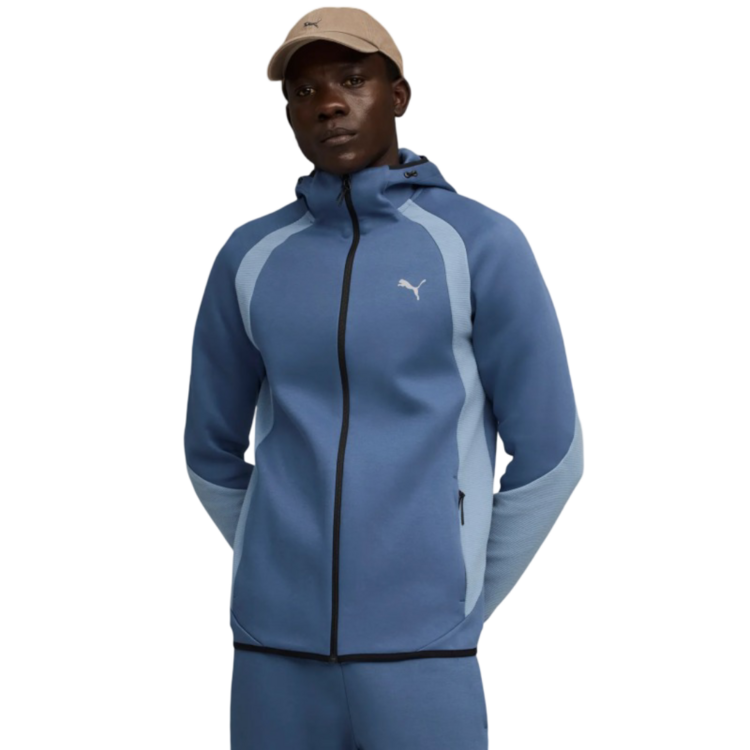 Puma EVOSTRIPE FZ Hoodie DK "Dark Indigo"