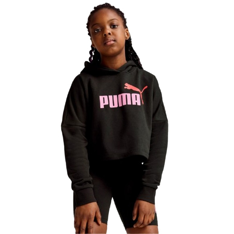Añadir a la cesta Puma Girls ESS Logo Cropped Hoodie G "Black" Puma Girls ESS Logo Cropped Hoodie G "Black"