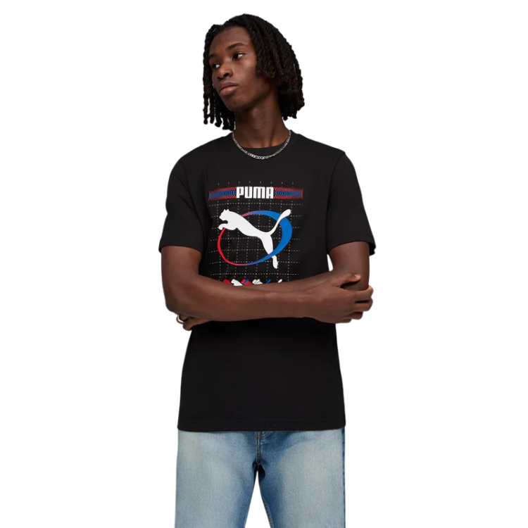 Camiseta hombre Puma GRAPHIC Execution "Black"