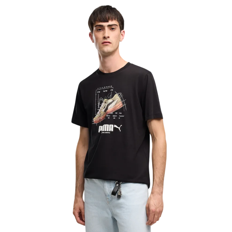 Camiseta Puma GRAPHICS Sneaker "Black"