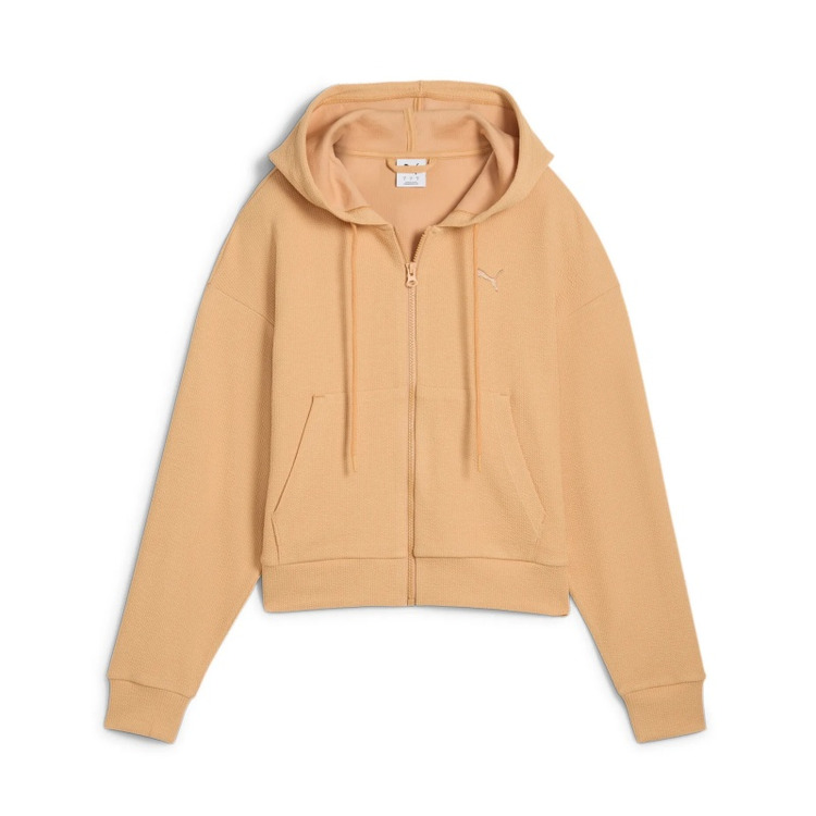 Añadir a la cesta Puma HER Comfort Crop Full-Zip Hoodie "Warm Beige" Puma HER Comfort Crop Full-Zip Hoodie "Warm Beige"