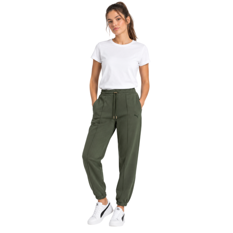 Pantalón mujer Puma HER Comfort FL "Moss Veil"