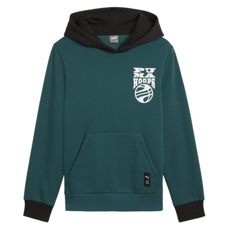 Añadir a la cesta Puma Junior Basketball Blueprint Hoodie Fleece "Cold Green" Puma Junior Basketball Blueprint Hoodie Fleece "Cold Green"