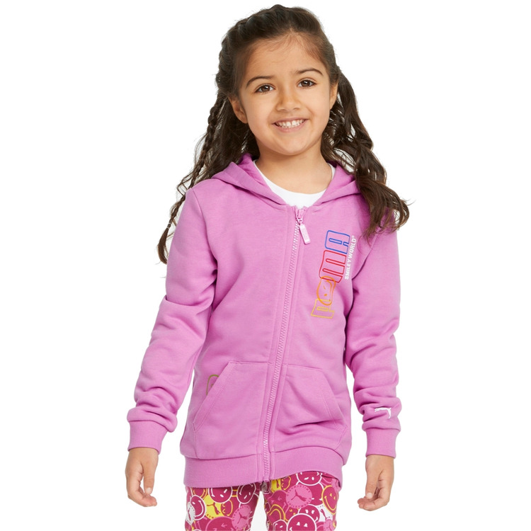 Añadir a la cesta Puma Junior x SMILEY WORLD Full-Zip Hoodie TR Puma Junior x SMILEY WORLD Full-Zip Hoodie TR