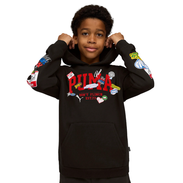 Sudadera Puma Kids Baskeball HooperHotline "Black"