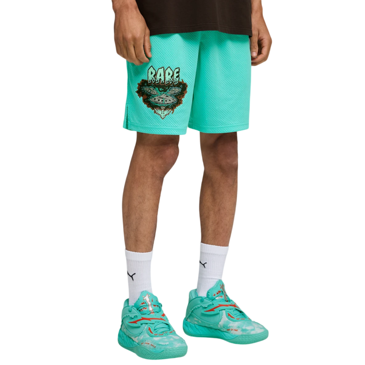 Short Puma Lamelo X Melo World 7 "Aquatic"