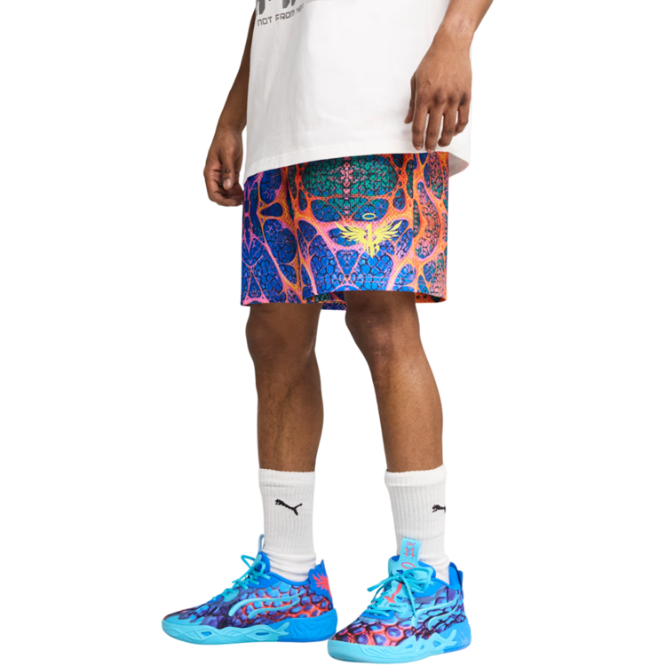 Puma Melo Alien Skins AOP Short II "Black-AOP"