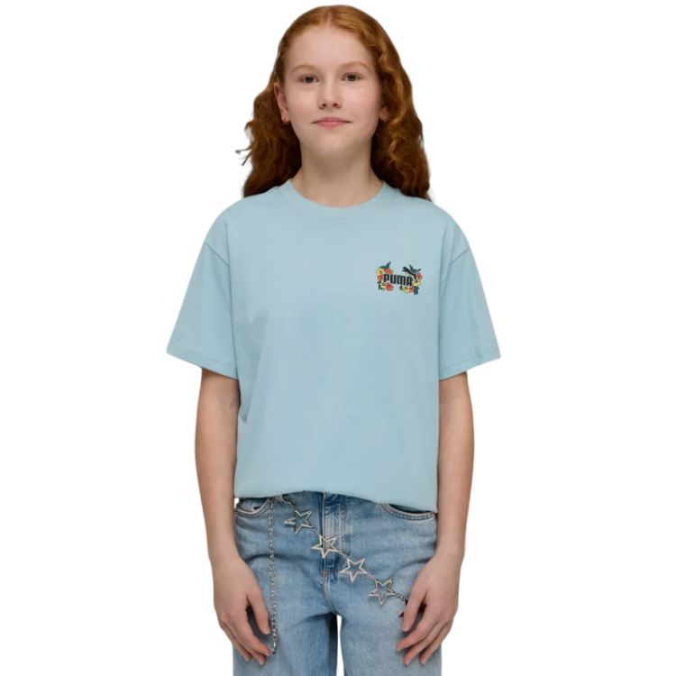 Camiseta Puma MID90s Relaxed Graphic G "Seafoam"