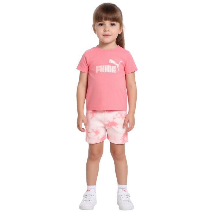 Puma MINICATS ESS TIE-DYE "Wild Pink"