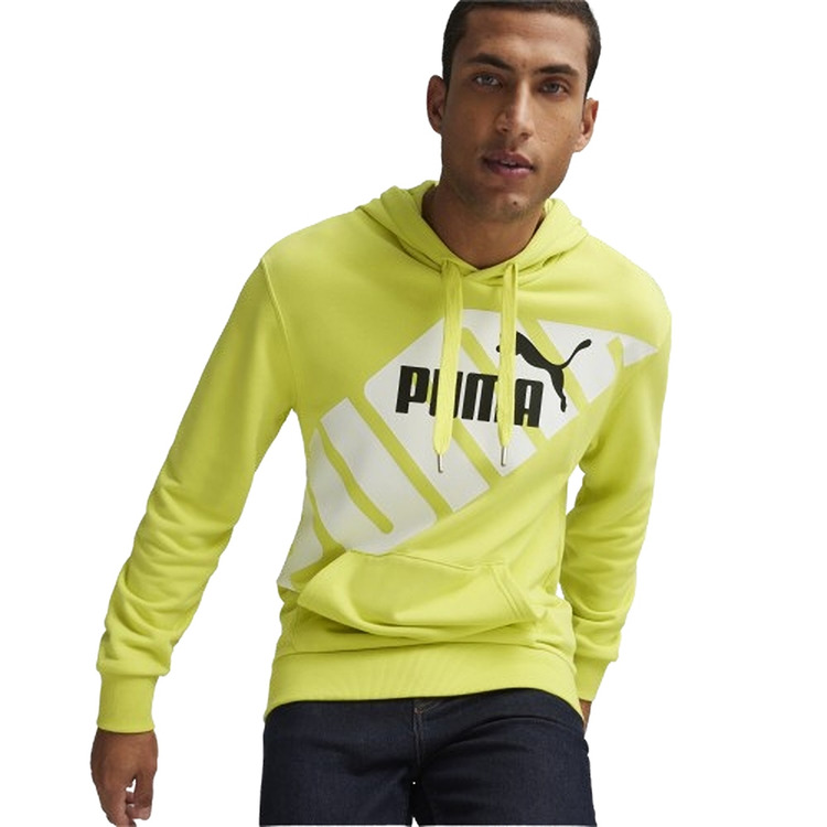 PUMA POWER Graphic Hoodie TR "Lime Sheen"