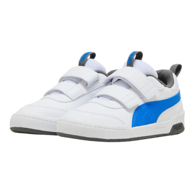 Zapatillas Niño/a Puma Multiflex 2 SL V PS "White-Racing Blue"