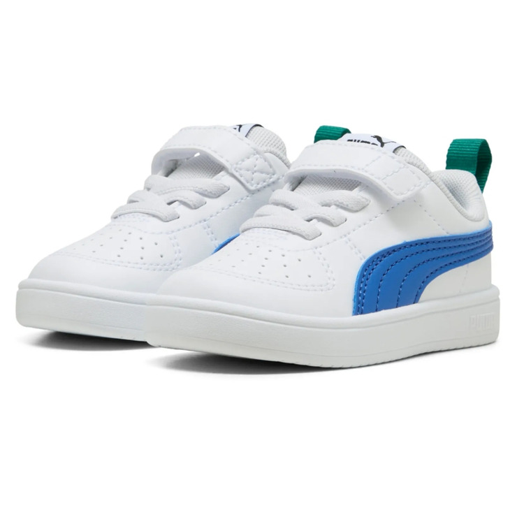 Puma Rickie AC+ Inf "White- Blue-Wild Green"