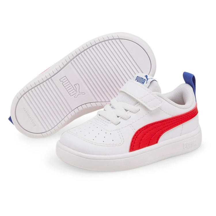 Puma Rickie AC+ Inf "White-Red-Dazzling Blue"