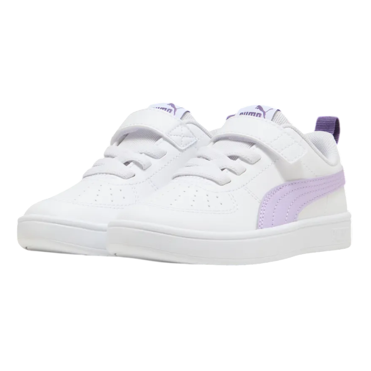 Zapatillas Niña/o Puma Rickie AC+ PS "White-Light Lavender-Plum Purple"