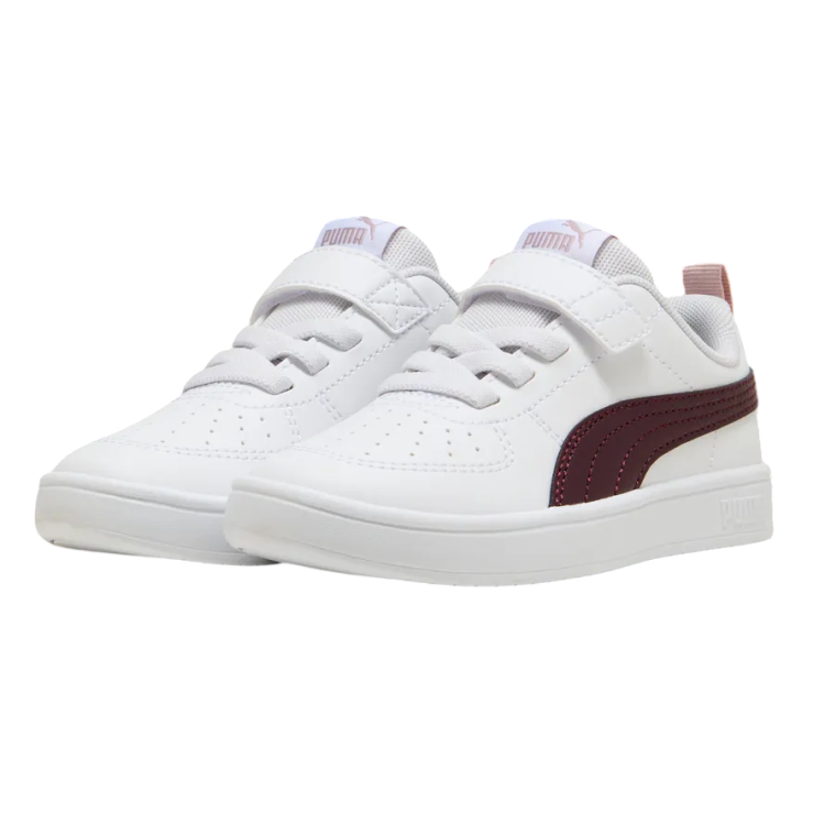 Zapatillas Niña/o Puma Rickie AC+ PS "White-Ruby Noir-Misty Pink"