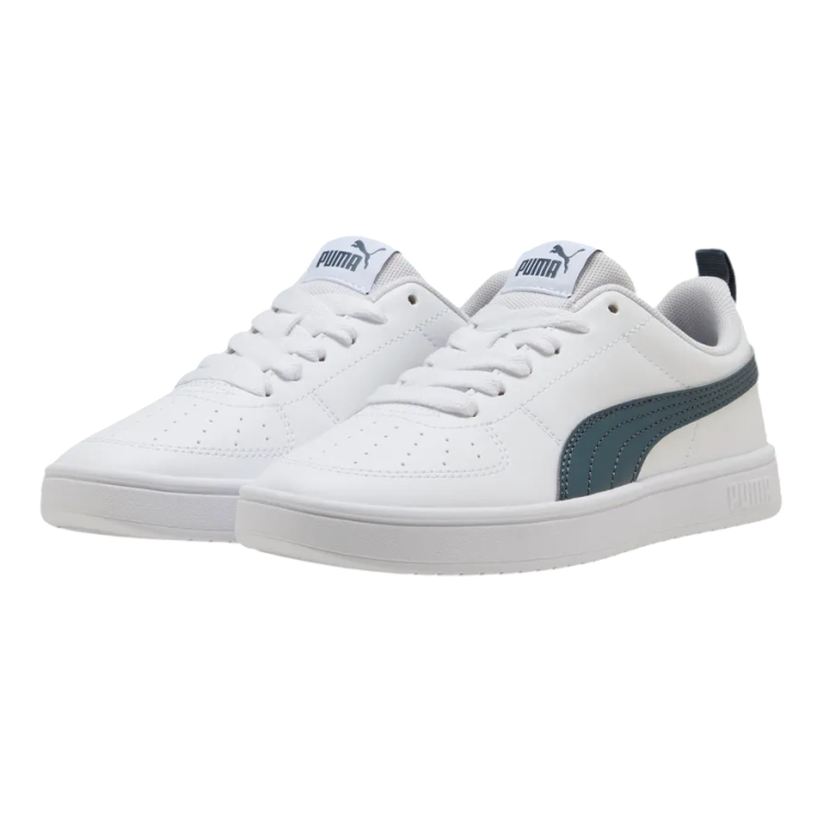 Zapatillas Junior Puma Rickie Jr. "White-Evening Blue-Evening Blue"