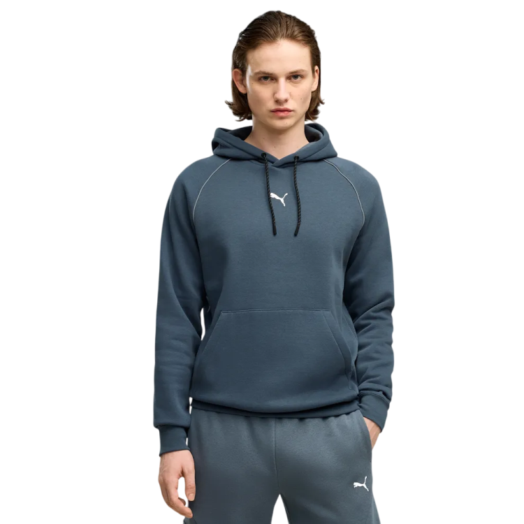 Sudadera con capucha PUMA SPORT Graphic Holiday  "Evening Blue"