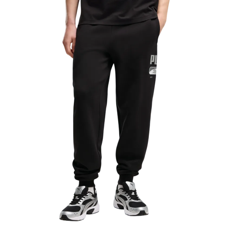 Pantalón PUMA SPORT Logo Play FL cl "Black"