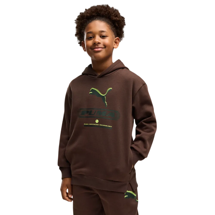 Sudadera Niño PUMA STREET Relaxed  "Chocolate Fondue"