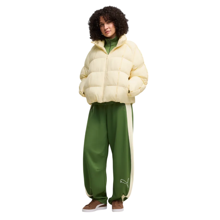 Pantalón Puma T7 Relaxed Barrel Love of the Cat  "Earthy Green"