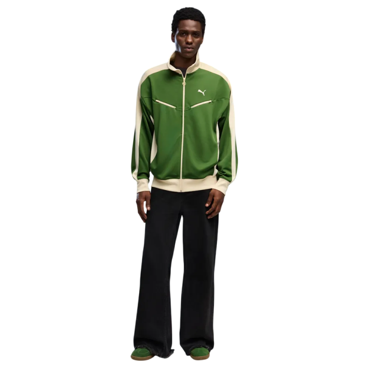 Chaqueta deportiva retro Puma T7 Relaxed "Earthy Green"