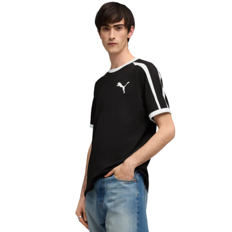 Camiseta Puma T7 Ringer  "Black"