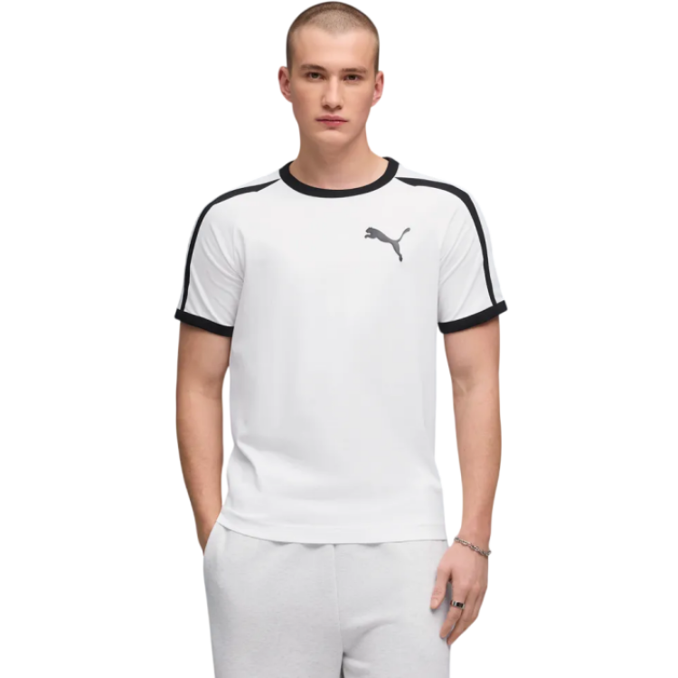 Camiseta  Puma T7 Ringer  "White"