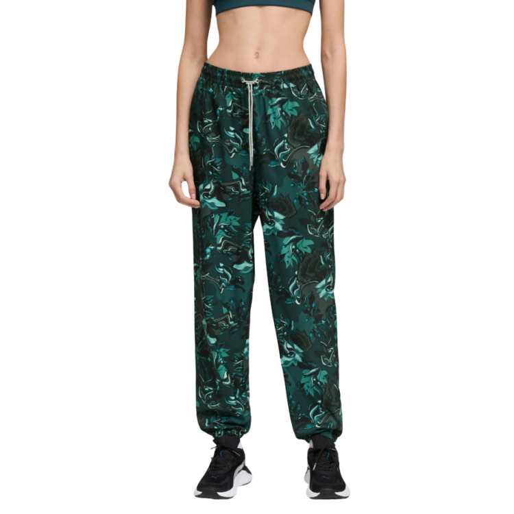 Puma W WOVEN JOGGER "Green Terrain"