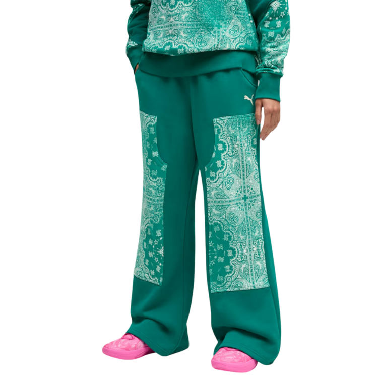 Pantalón Puma Wms Basketball Shooting Stars "Wild Green"