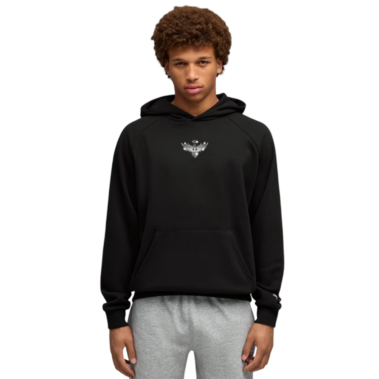 Sudadera Puma x Melo Alwayz On 1 Hoodie "Black-Silver"