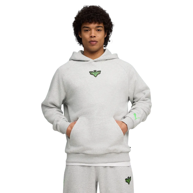 Sudadera Puma x Melo Alwayz On 1 "Light Gray Heather-Silver"