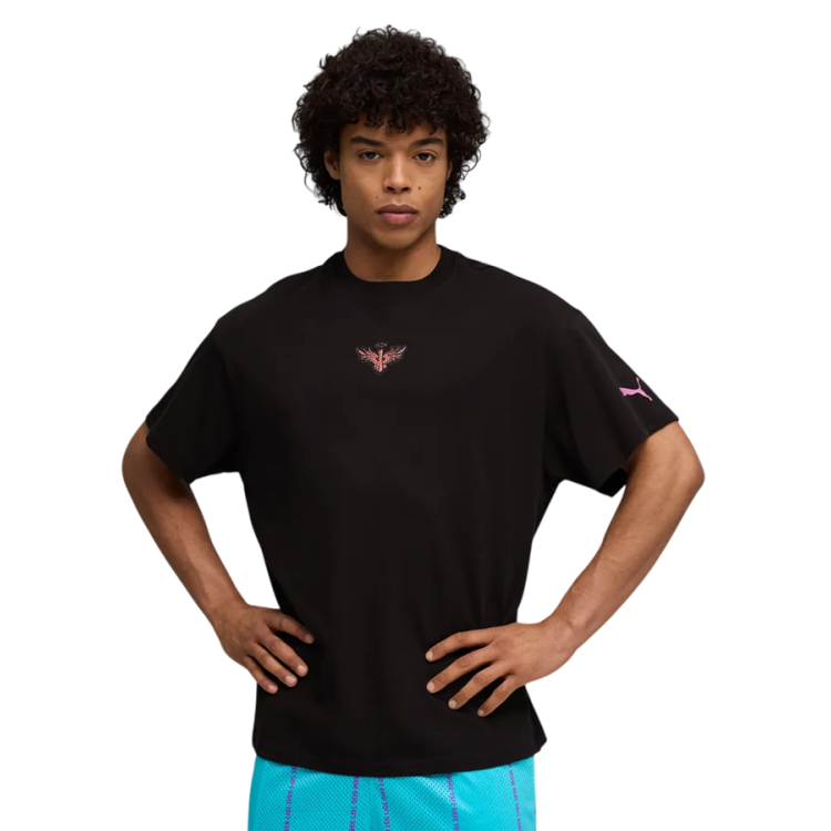 Camiseta Puma x Melo Alwayz On 1 "Black-Glowing Red"