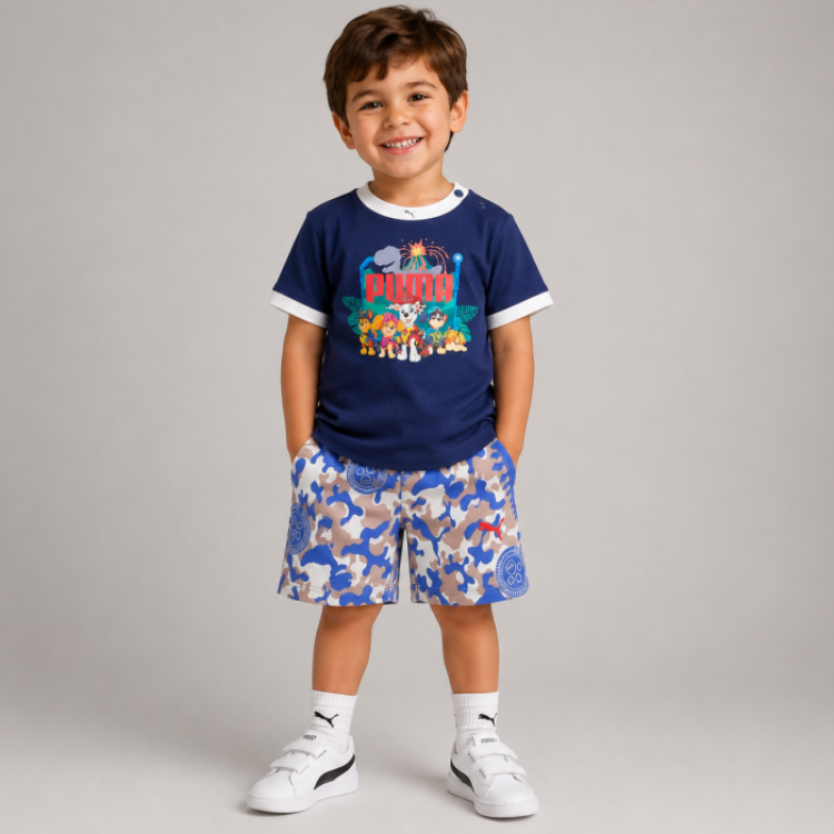 Conjunto Niño PUMA X PAW PATROL MINICATS "Blue"