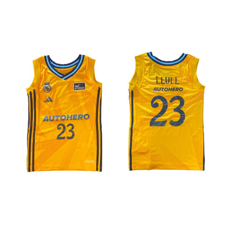 Real Madrid Camiseta Basket Niñ@ 2ª Equip 24/25 # 23 LLULL #