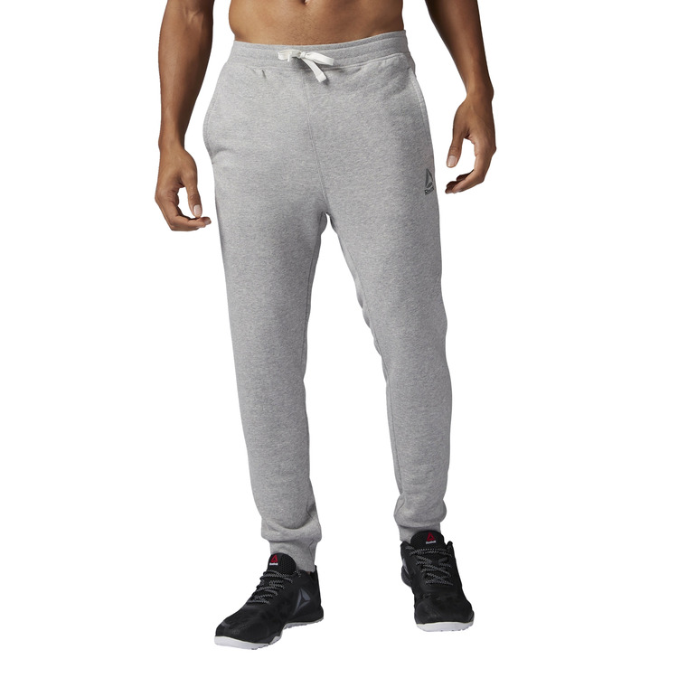 Añadir a la cesta Reebok Elements French Terry Cuffed Pant (Medium Grey Heather) Reebok Elements French Terry Cuffed Pant (Medium Grey Heather)