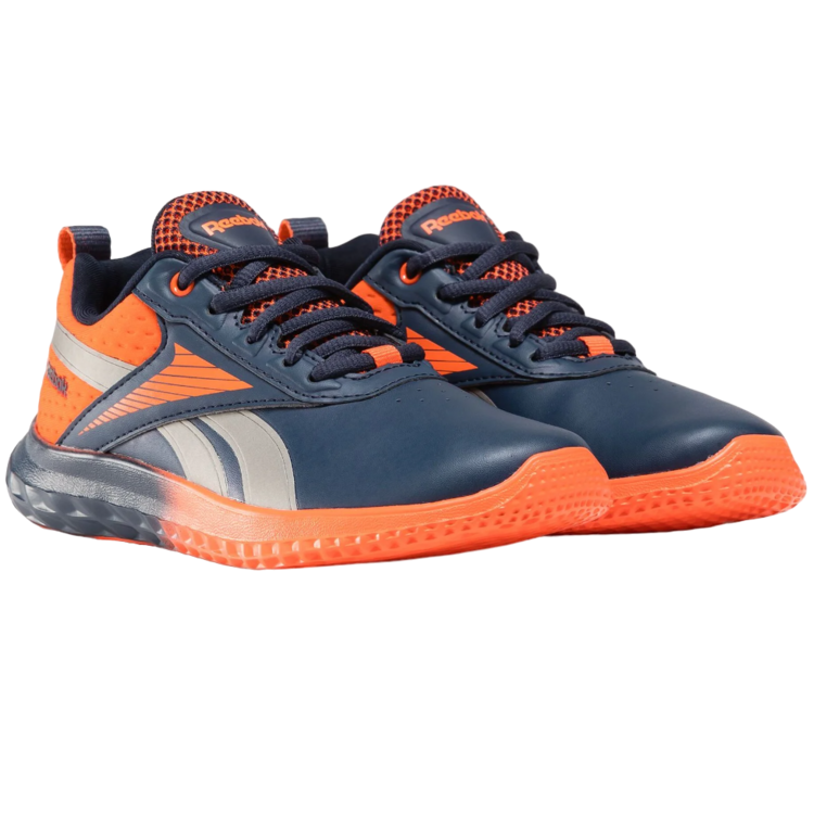 Añadir a la cesta Reebok Running Kids' Rush Runner 5.0 Syn "Vector Navy-Pump Orange" Reebok Running Kids' Rush Runner 5.0 Syn "Vector Navy-Pump Orange"