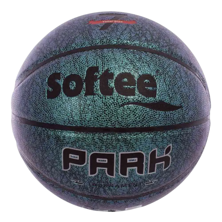 Balón Baloncesto Cuero Sintético Softee Park SZ.7 "Green"