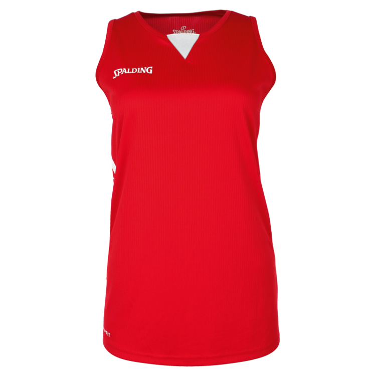 Spalding Essential 4her Maglietta Reversibile Donna, Cotone, Leggera