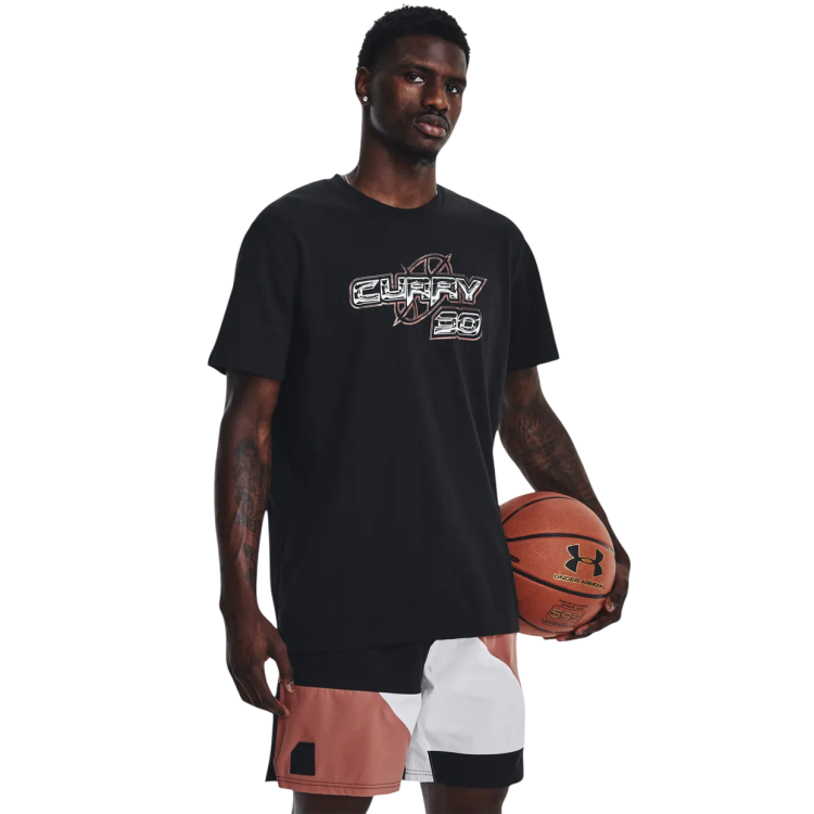 Camiseta UA Curry 30 Heavyweight "Black"