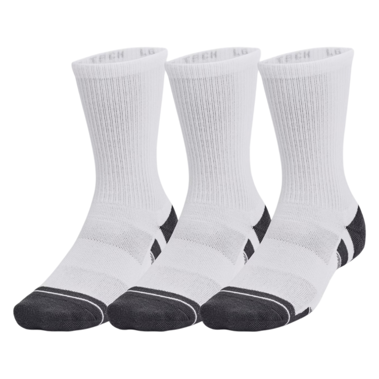 Añadir a la cesta UA Kids' Performance Tech 3-Pack Crew Socks "White" UA Kids' Performance Tech 3-Pack Crew Socks "White"