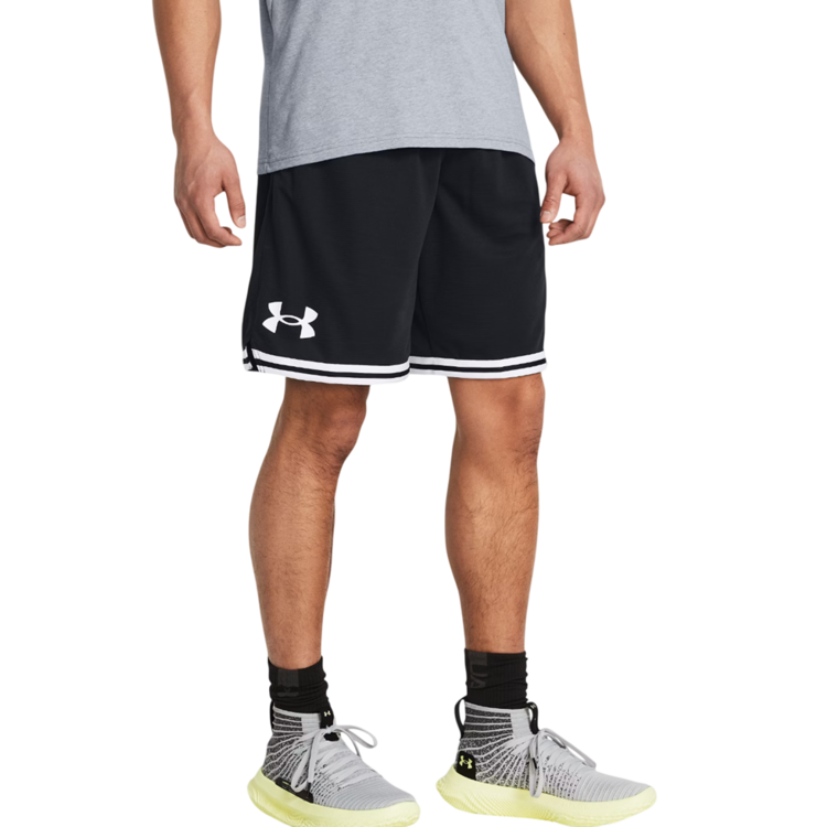 UA Men´s Perimeter de 25cm Shorts "Black-White"